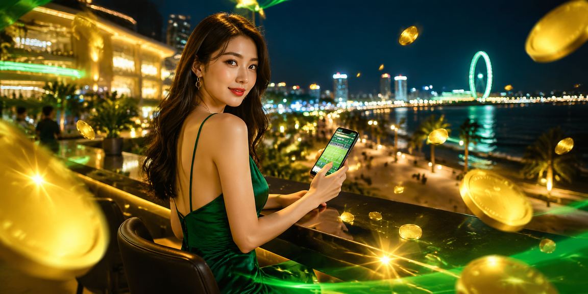 Người dùng tại Đà Nẵng thực hiện giao dịch đặt cược thể thao trên điện thoại di động