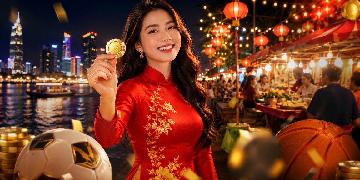 Phụ nữ Việt Nam mặc áo dài xem sports betting tại TP.Hồ Chí Minh